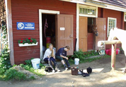 Mikkolan Ratsastuskoulun leirikeskuksen talli