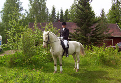 Ratsastusleirille Mikkolan Ratsastuskouluun